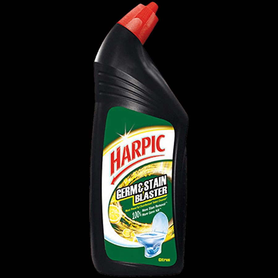 Harpic Germ & Stain Blaster Disinfectant Toilet Cleaner Liquid