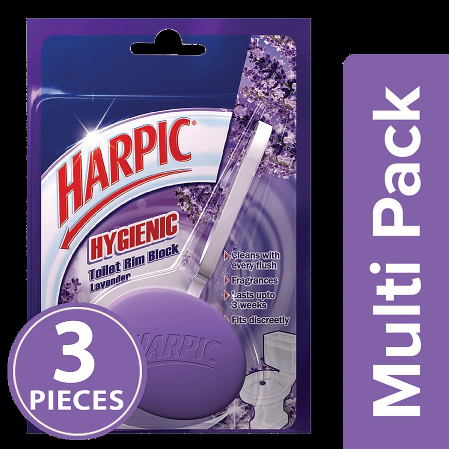 Harpic Hygienic Toilet Cleaner Rim Block