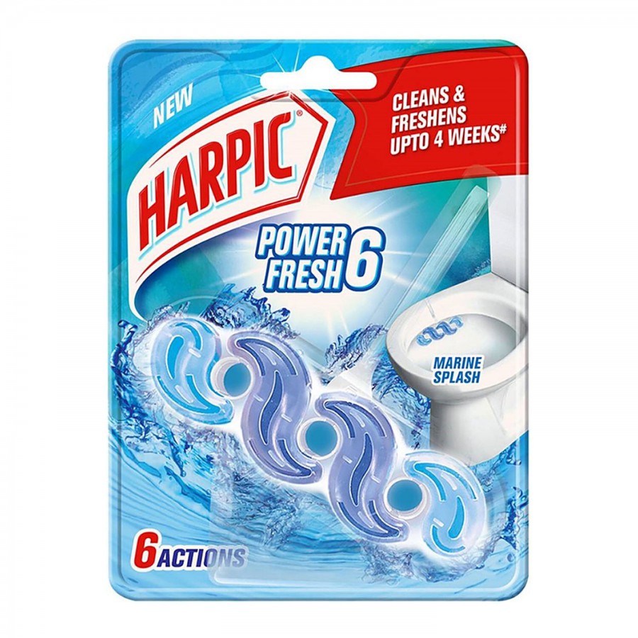 Harpic Power Fresh 6 Toilet Cleaner Rim Block