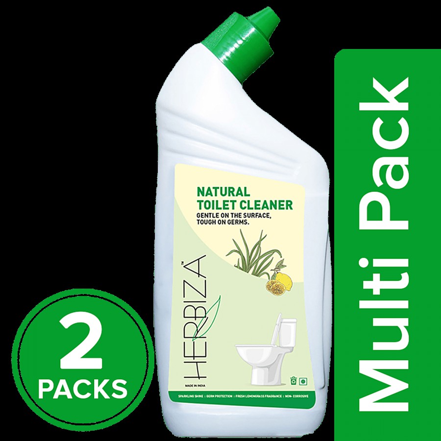 Herbiza Natural Toilet Cleaner - Tough On Germs