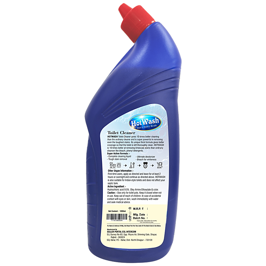 Hot Wash Extra Power Toilet Cleaner - 10X Better Cleaning