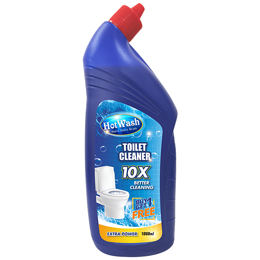 Hot Wash Extra Power Toilet Cleaner - 10X Better Cleaning