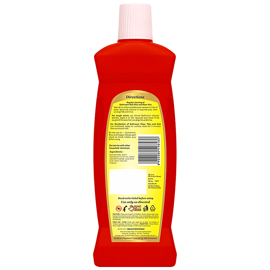 Karvel Bathroom Cleaner - Lemon