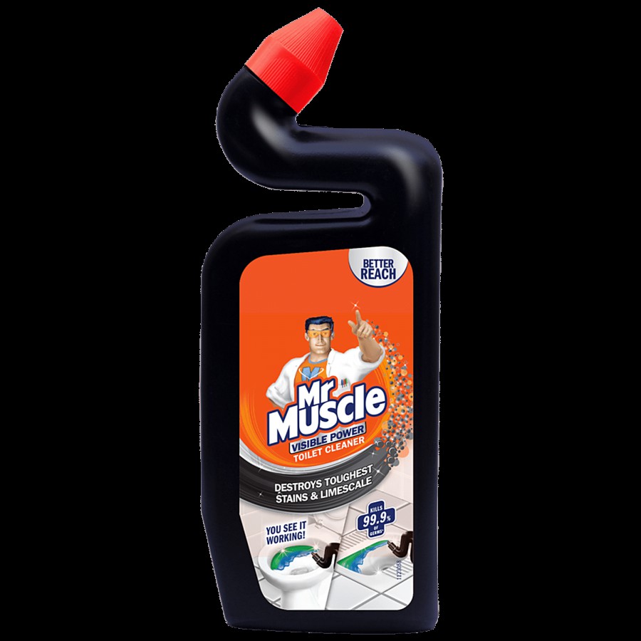 Mr. Muscle Visible Power Toilet Cleaner