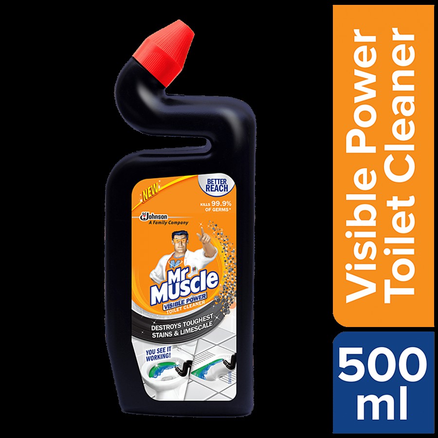 Mr. Muscle Visible Power Toilet Cleaner