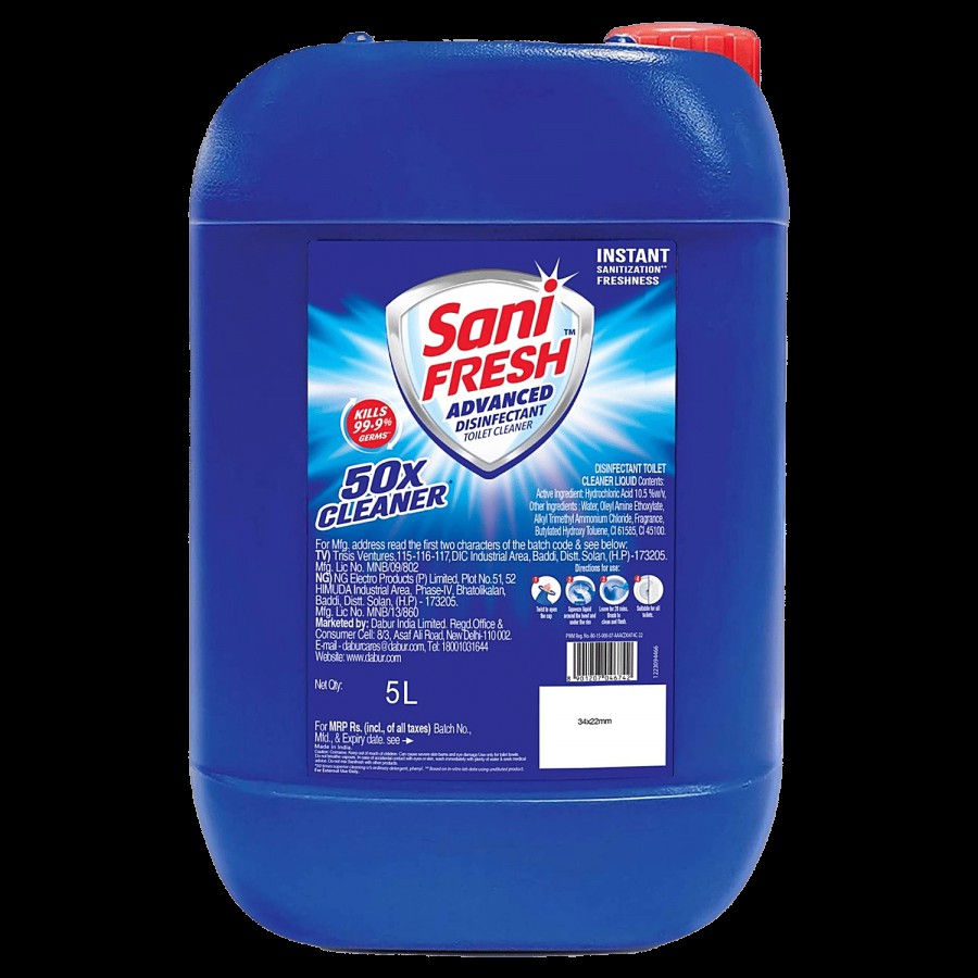 Sanifresh Toilet Cleaner - Advanced Thicker Formulation