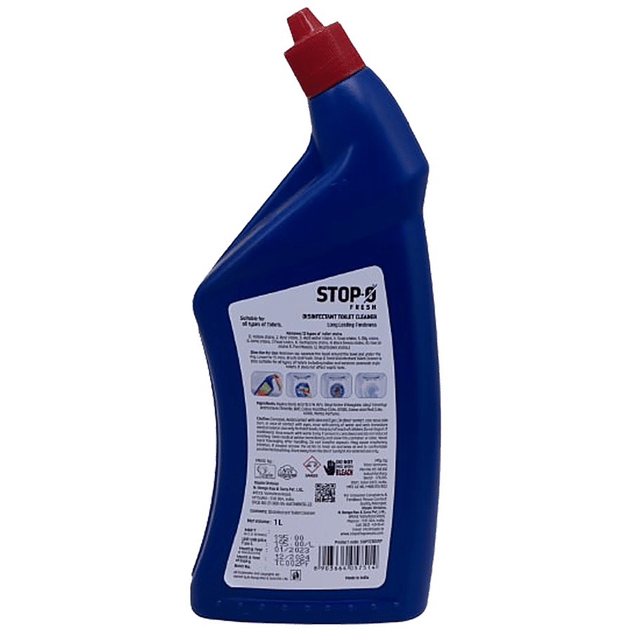 Stop-O Protect Disinfectant Toilet Cleaner - Fresh Pine