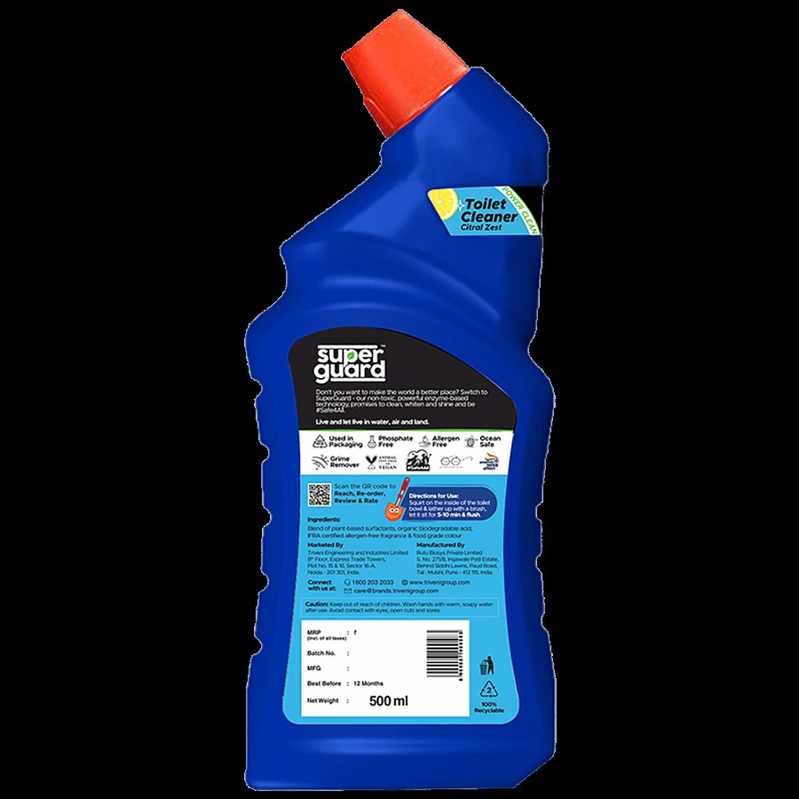 Super guard Toilet Cleaner - Skin Safe