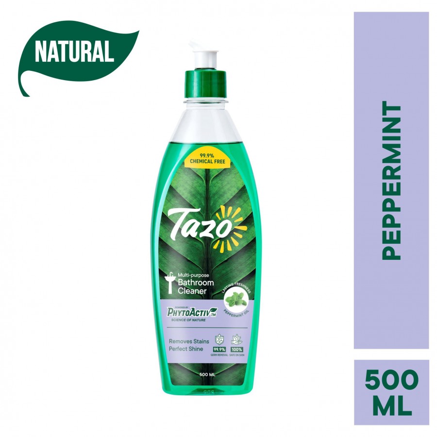 Tazo Chemical-free Bathroom Cleaner with Peppermint Oil