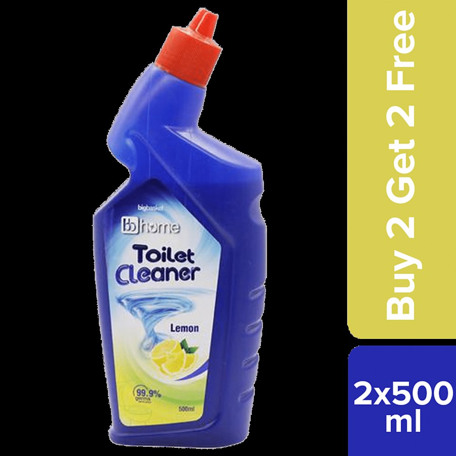 bb home Disinfectant Toilet Cleaner - Lemon - Kills 99.9% Germs