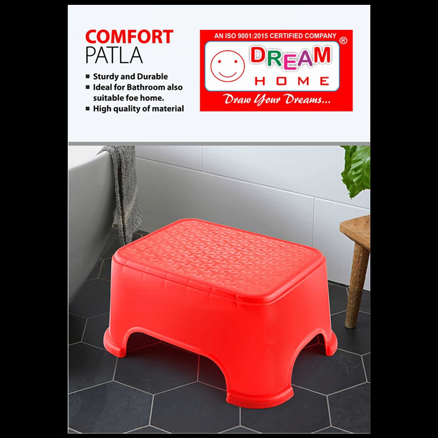 Dream Home Bathoom Stool/Patla - Square