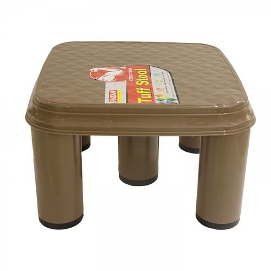 Ratan Plastic 110 Tuff Stool Brown