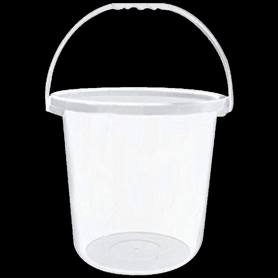 Kuber Industries Unbreakable Virgin Plastic Bucket - KUBMART2952