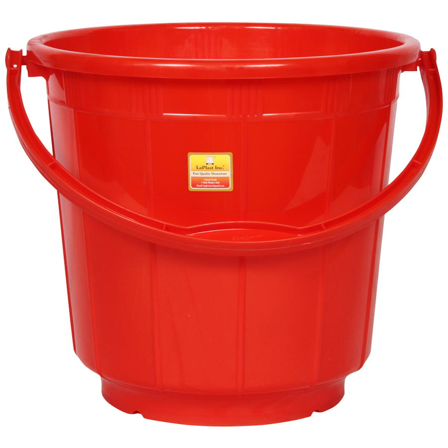 Laplast Plastic Bucket - Various Bright Colours