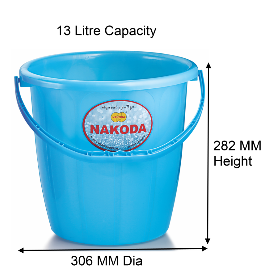 Nakoda Turbo Bucket - Assorted Colour