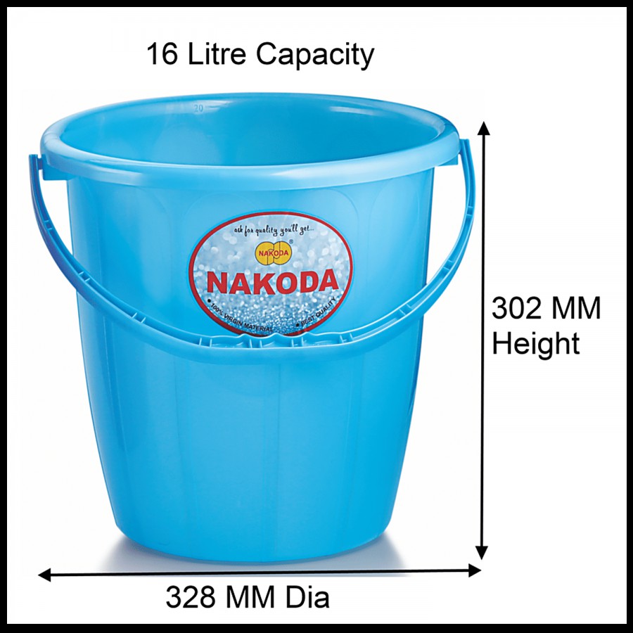 Nakoda Turbo Bucket - Assorted Colour