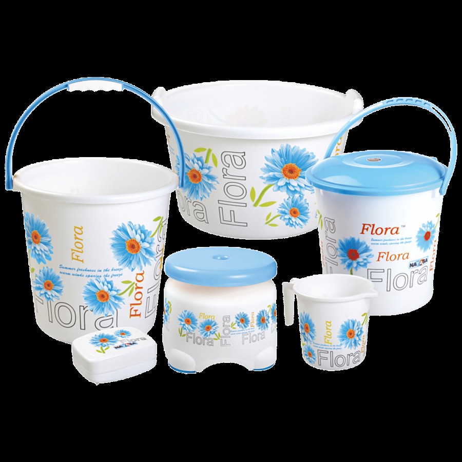 Nayasa Bathroom Set Small Bucket 25 Ltr