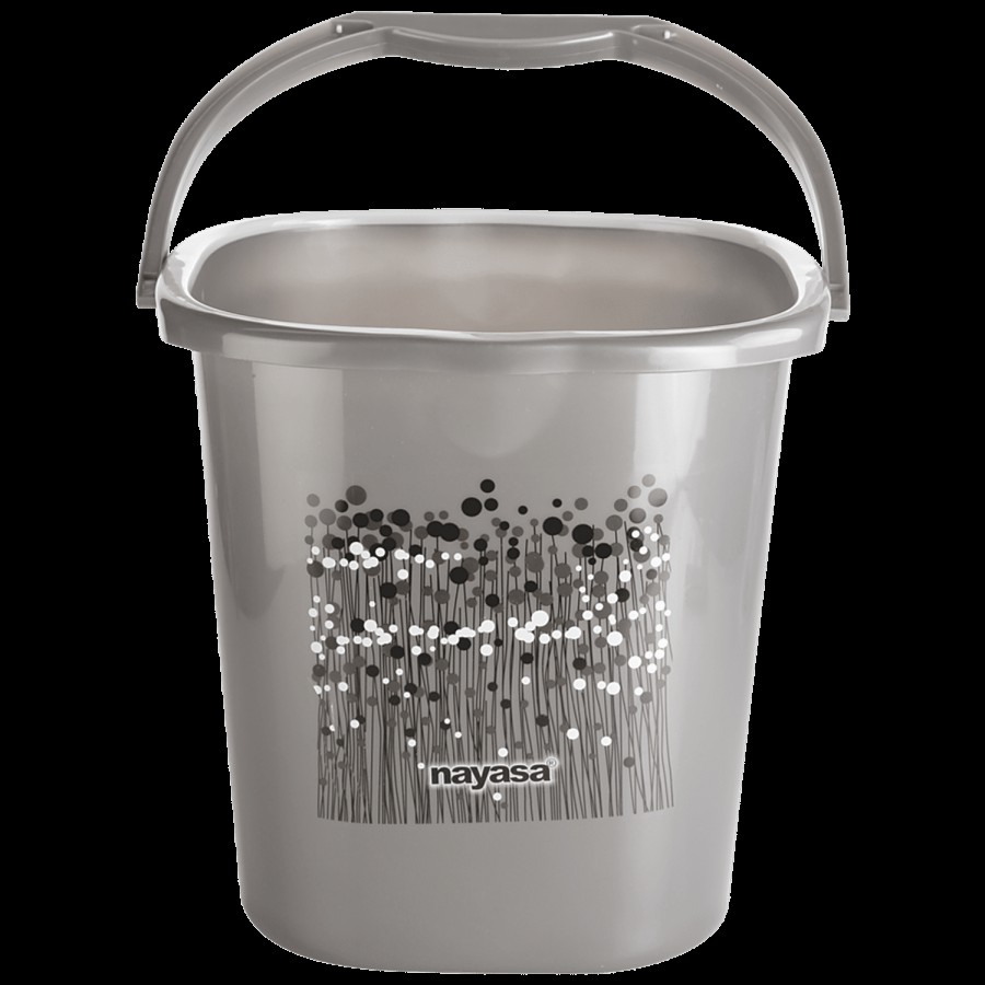 Nayasa Funk Square Ring Bucket With Handle