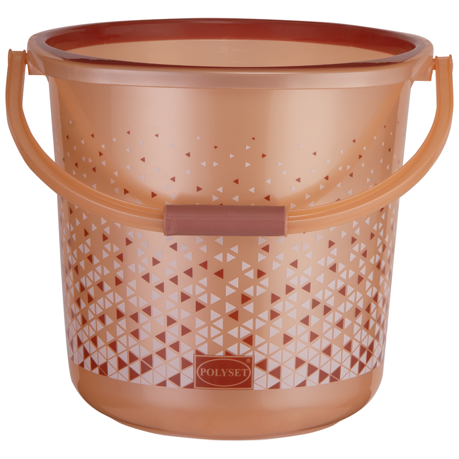 Polyset Ultra Tinted Printed Bucket 18 Litres