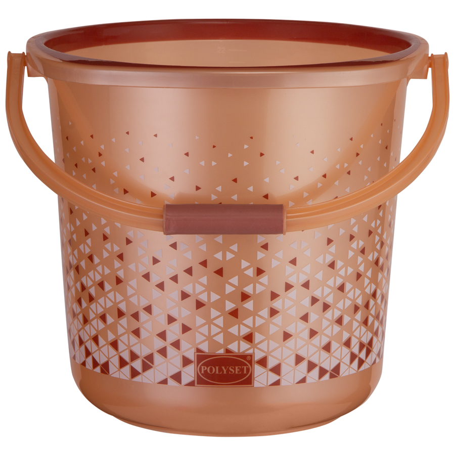 Polyset Ultra Tinted Printed Bucket 24 Litres