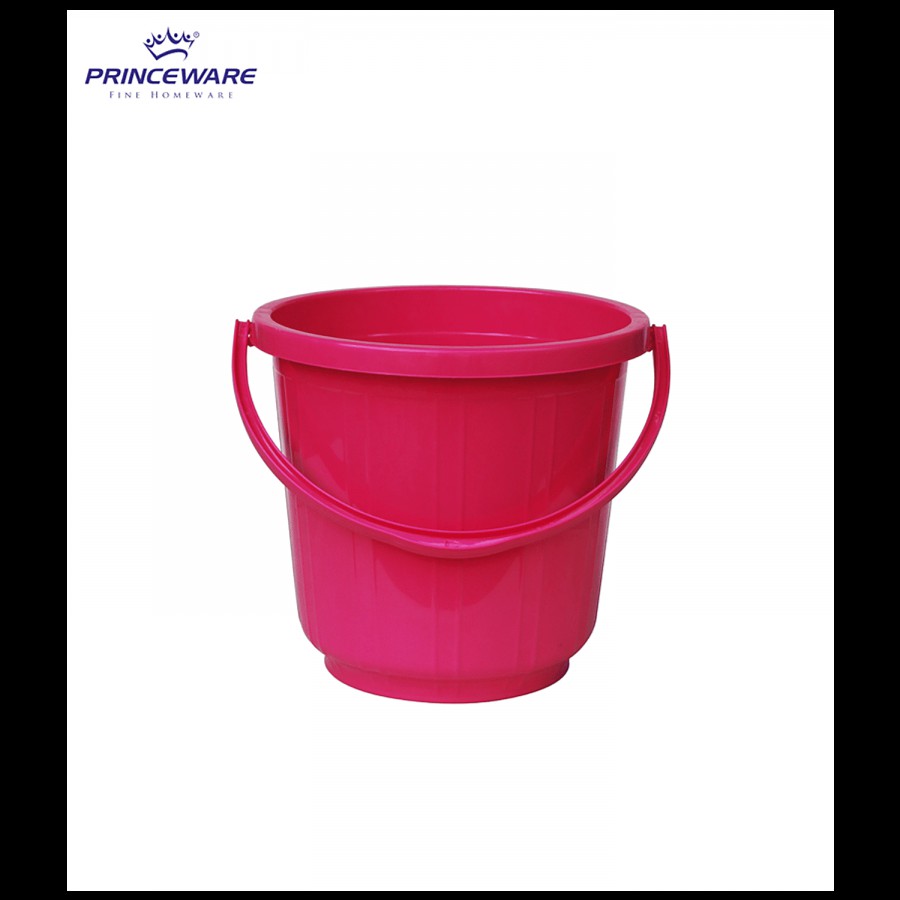 Princeware Plastic Bucket - For Bathing/Cleaning