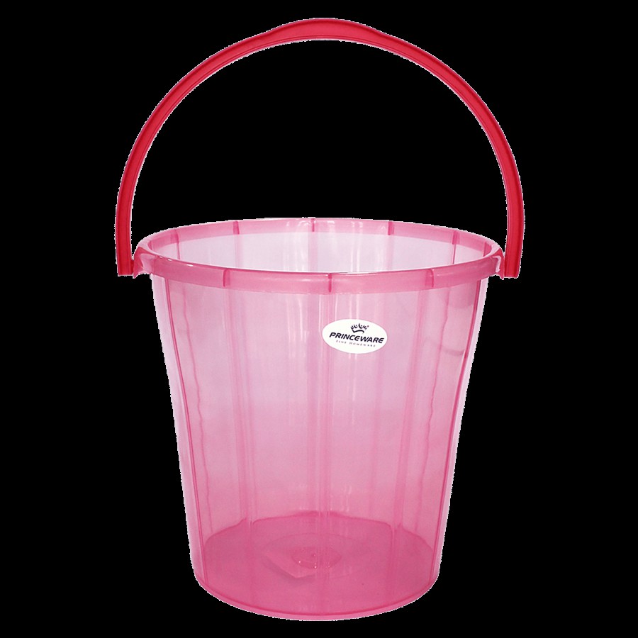 Princeware Super Frosty Plastic Bucket - Pink