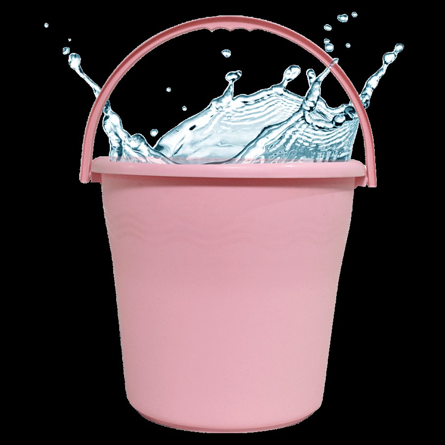 bb home Frosty Plastic Bucket - Sturdy & Durable