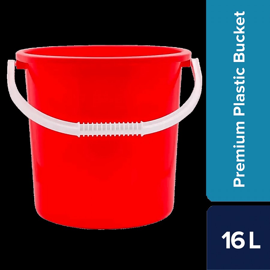 bb home Premium Plastic Bucket - Sturdy & Durable