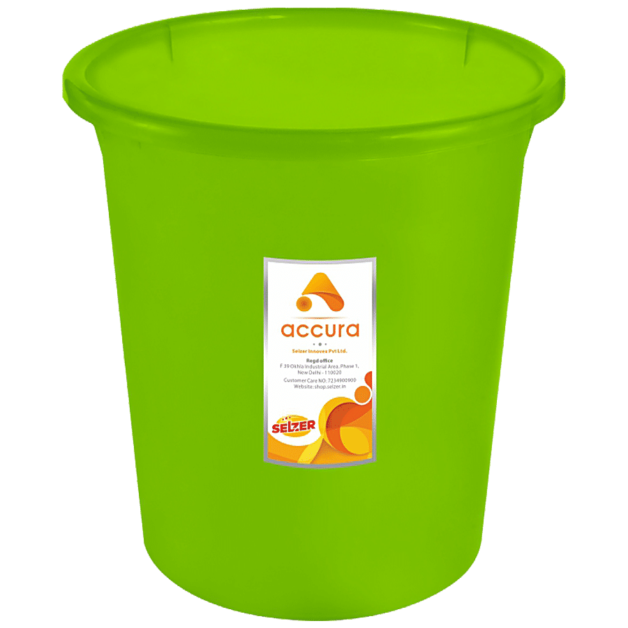 Accura Open Dustbin - Plastic