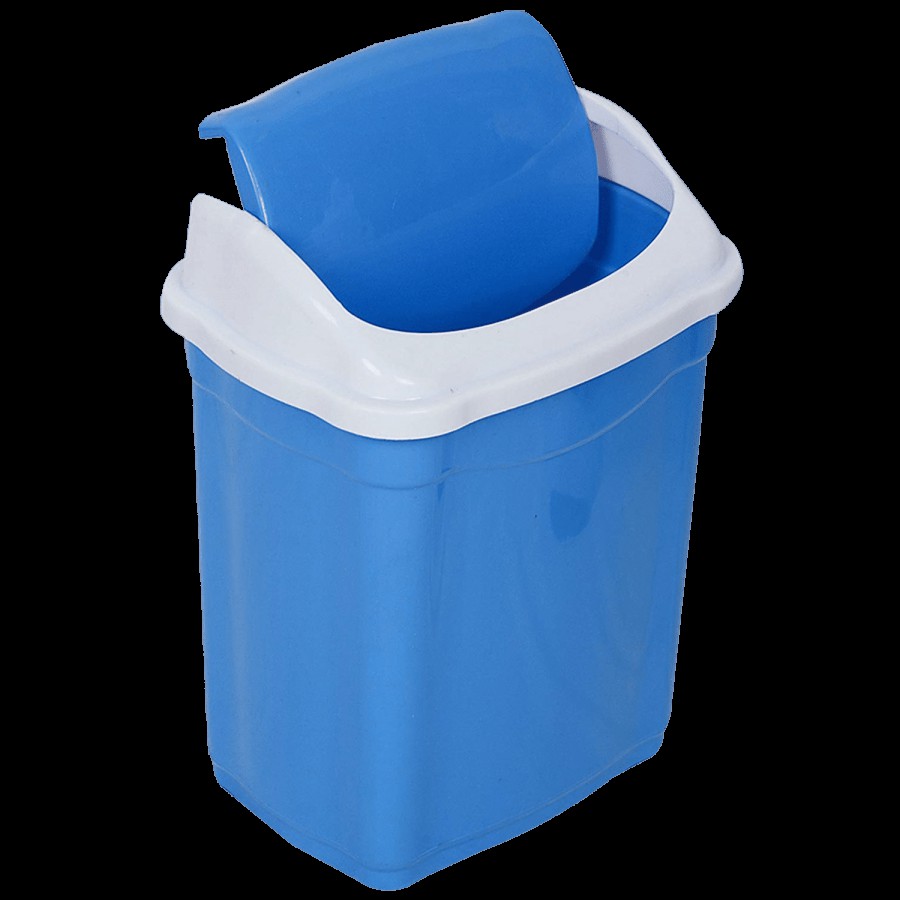 Aristo Vento Plastic Swing Dustbin / Garbage Bin - Assorted Colour