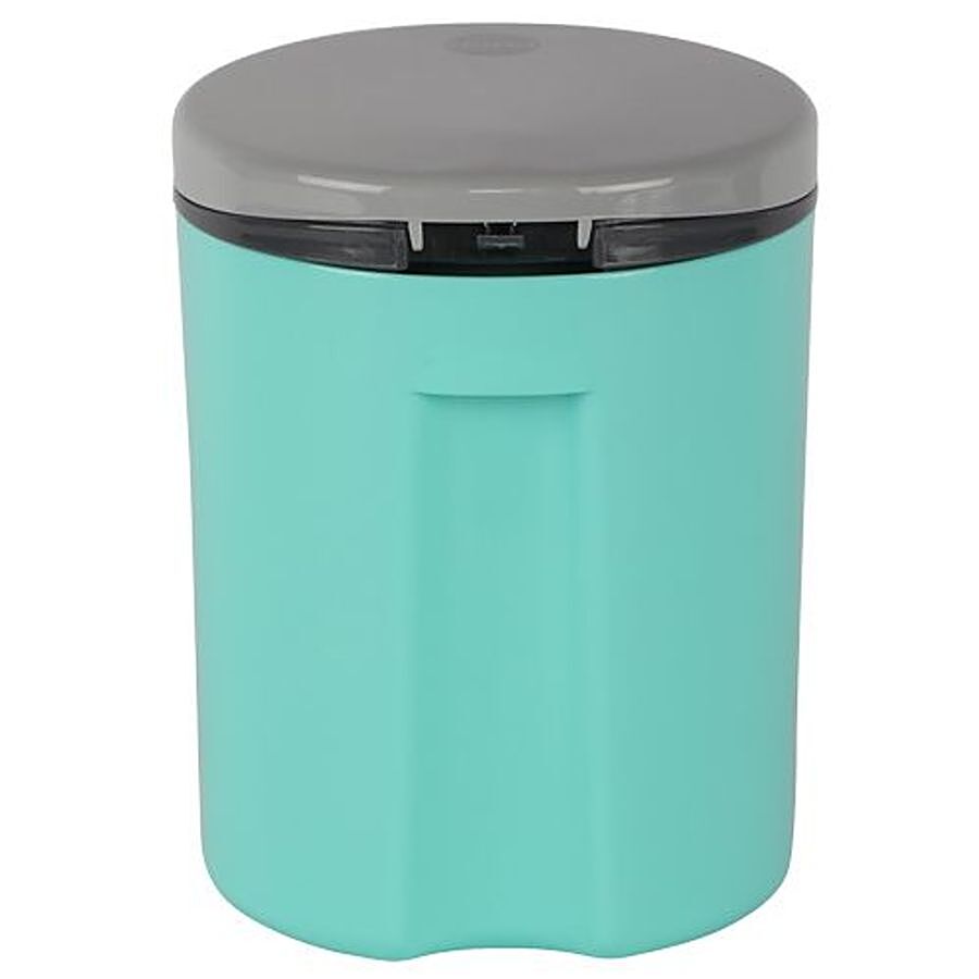 DP Plastic Desktop Paper Dustbin - Blue