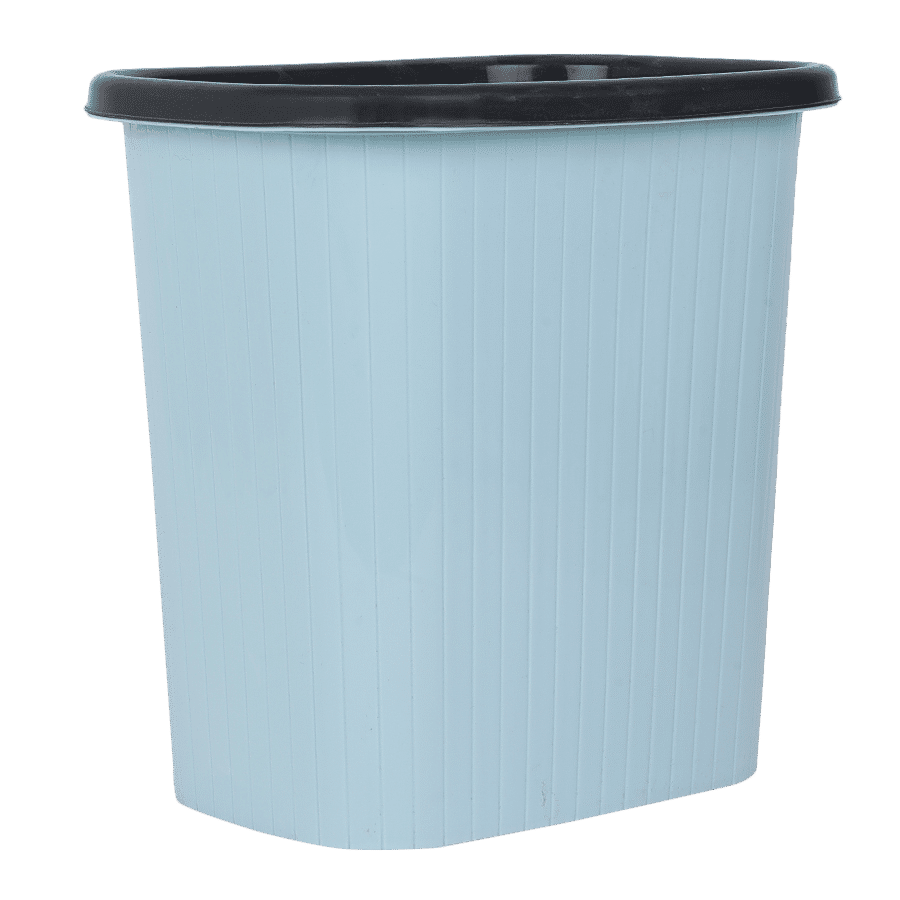 DP Plastic Dustbin - Blue