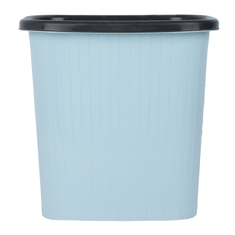 DP Plastic Dustbin - Blue