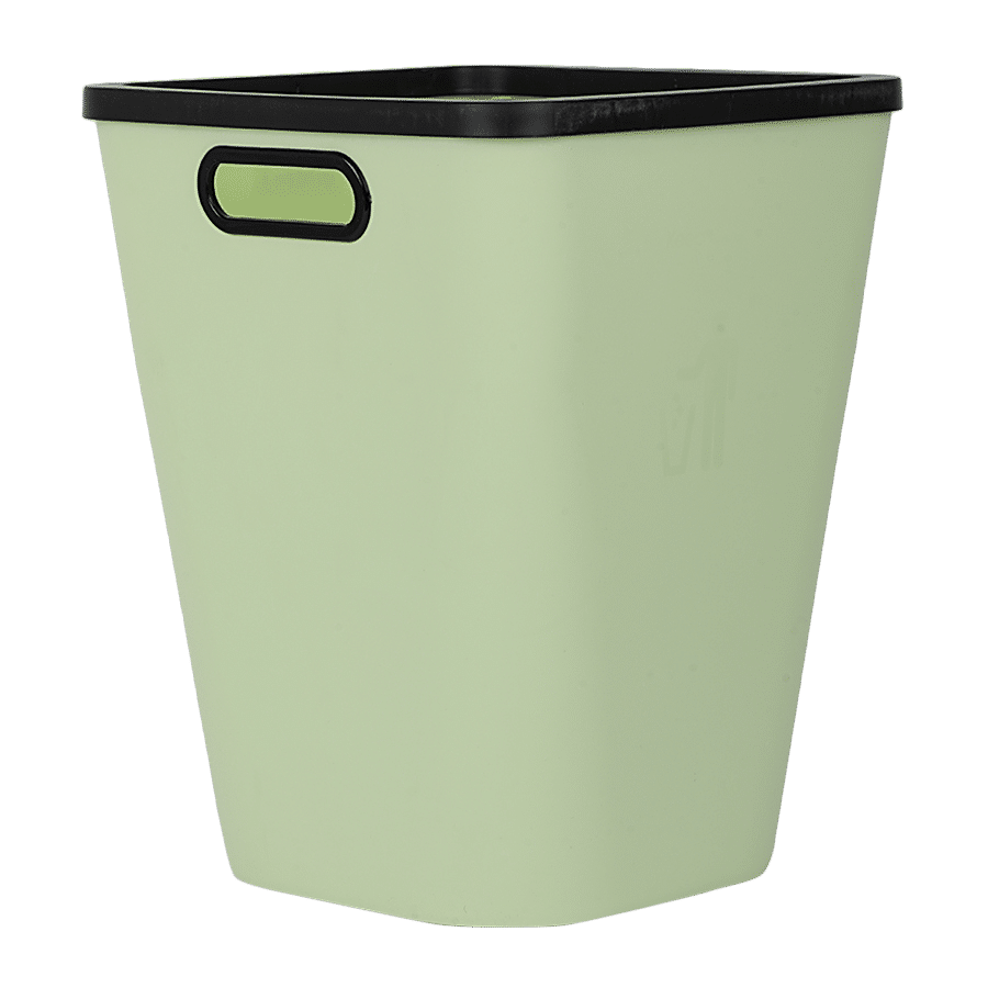 DP Plastic Dustbin - Green