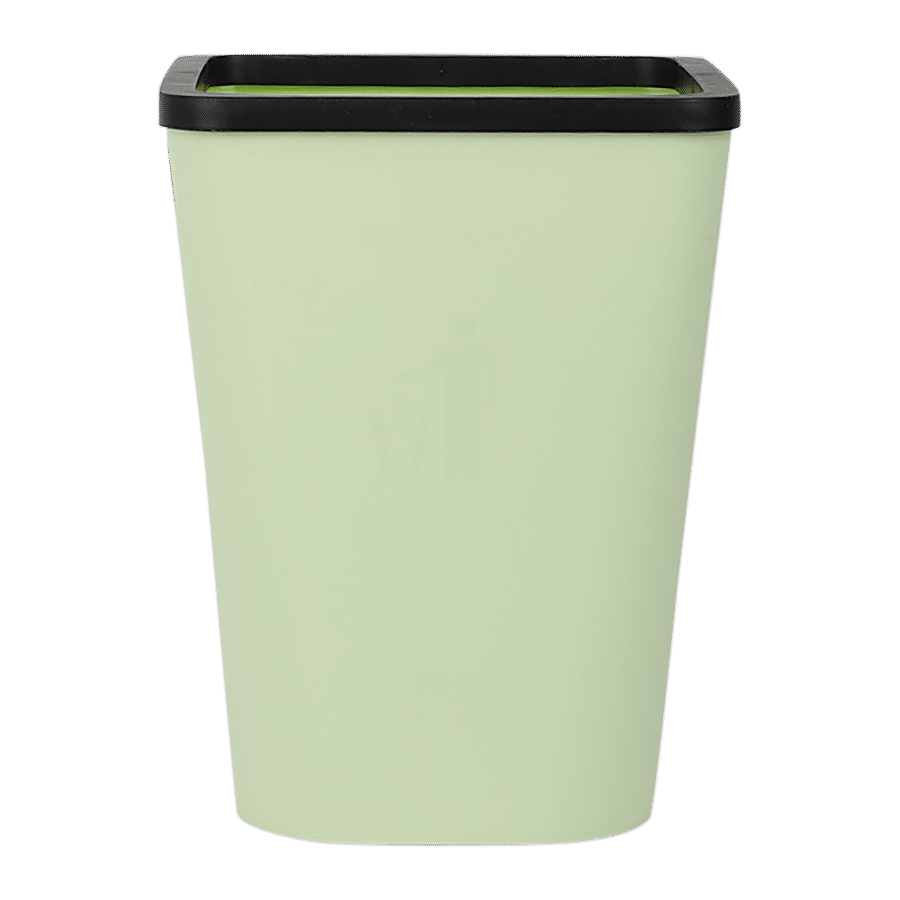 DP Plastic Dustbin - Green