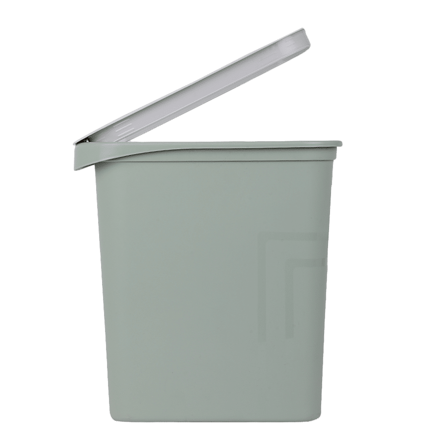 DP Plastic Dustbin- Green