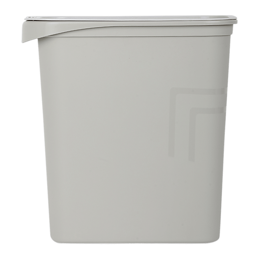 DP Plastic Dustbin - Grey