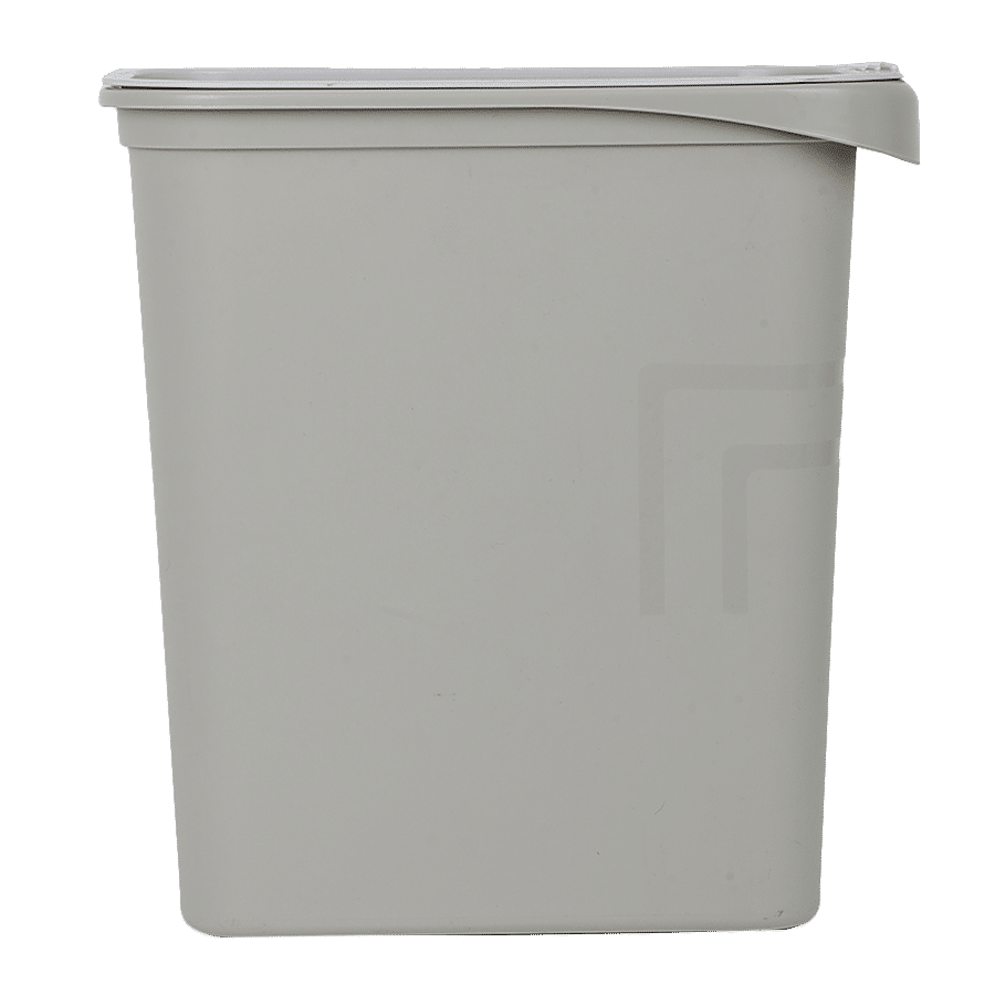 DP Plastic Dustbin - Grey