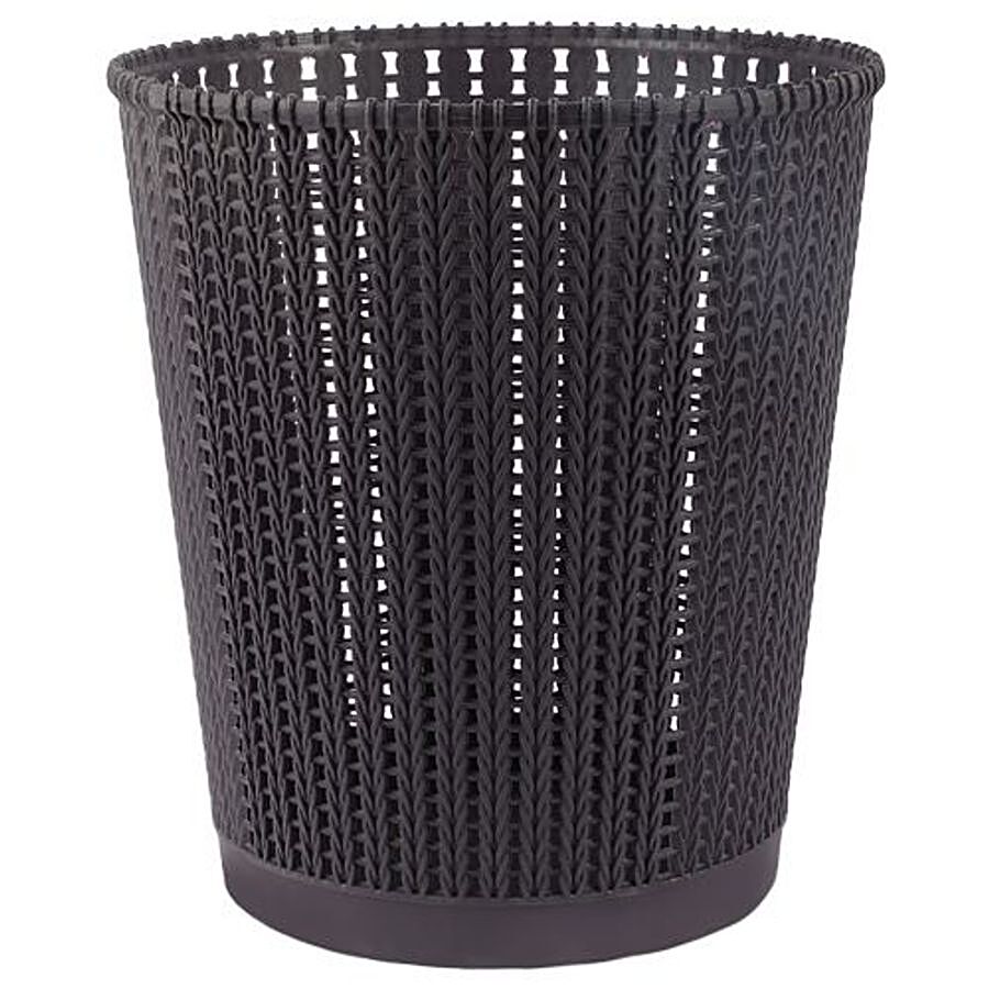 DP Plastic Dustbin/Basket - Dark Purple