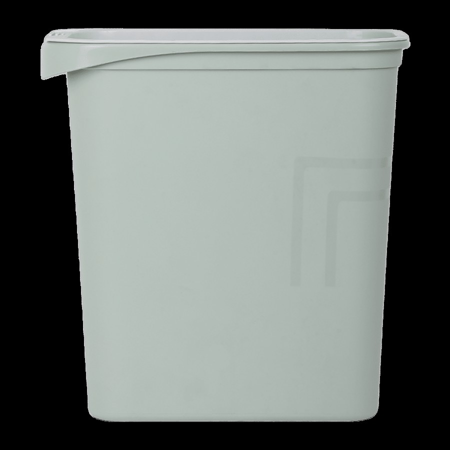 DP Plastic Dustbin - Green