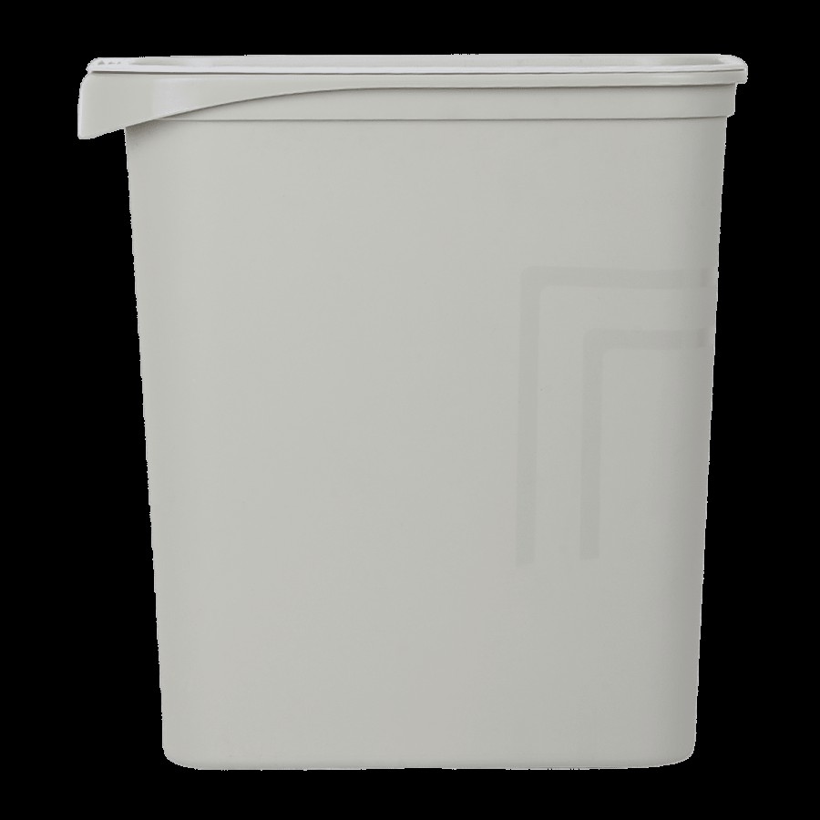 DP Plastic Dustbin - Grey