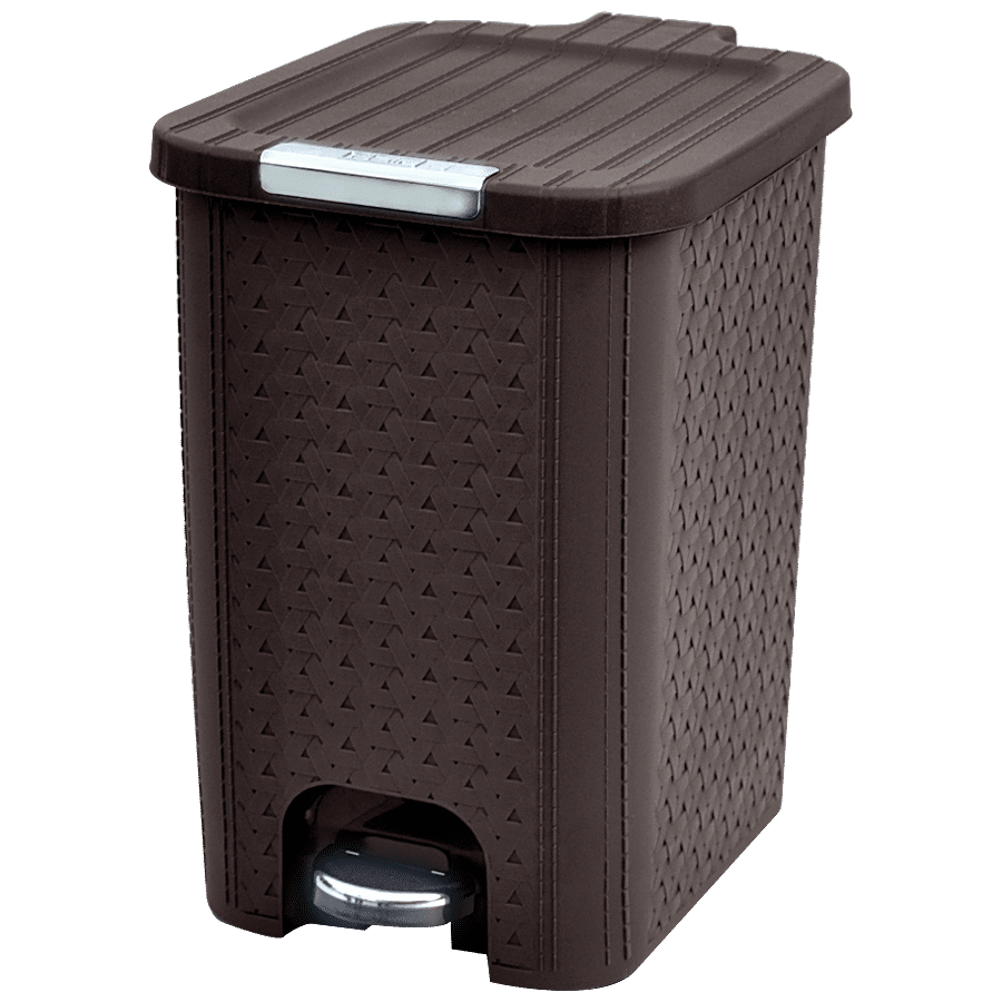 Flair Plastics Ultrahome Pedal Bin - Knit Design Pattern