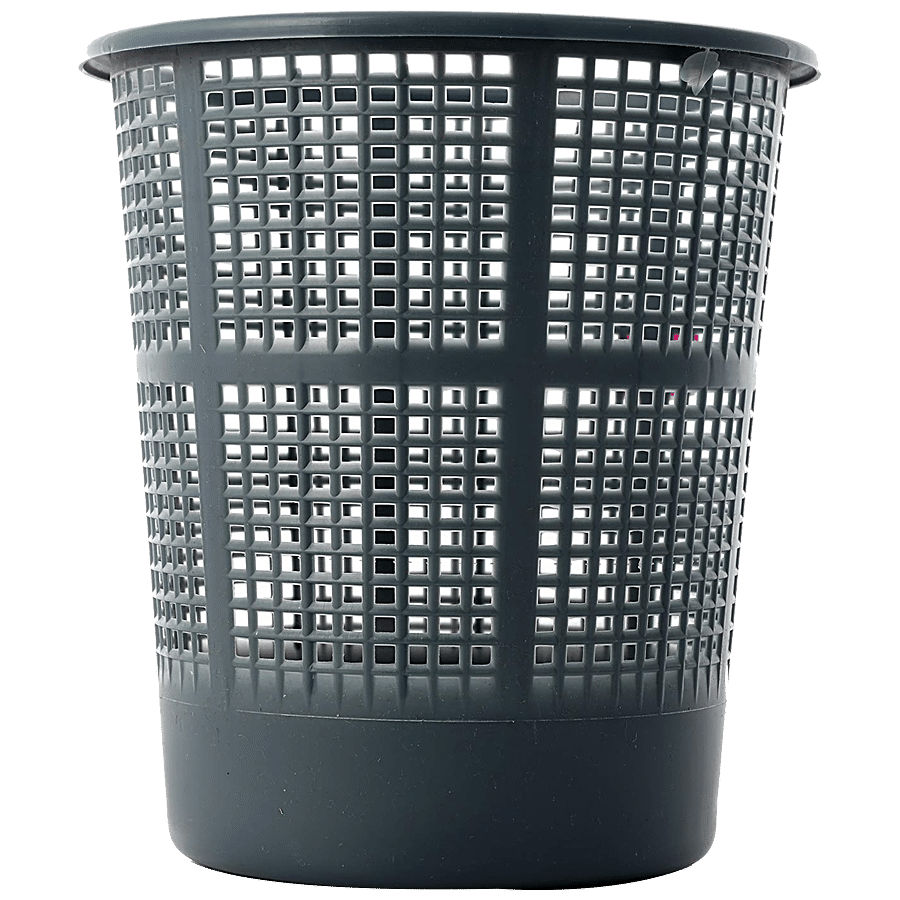 Kuber Industries Plastic Mesh Dustbin/Garbage Bin - CTKTC044504