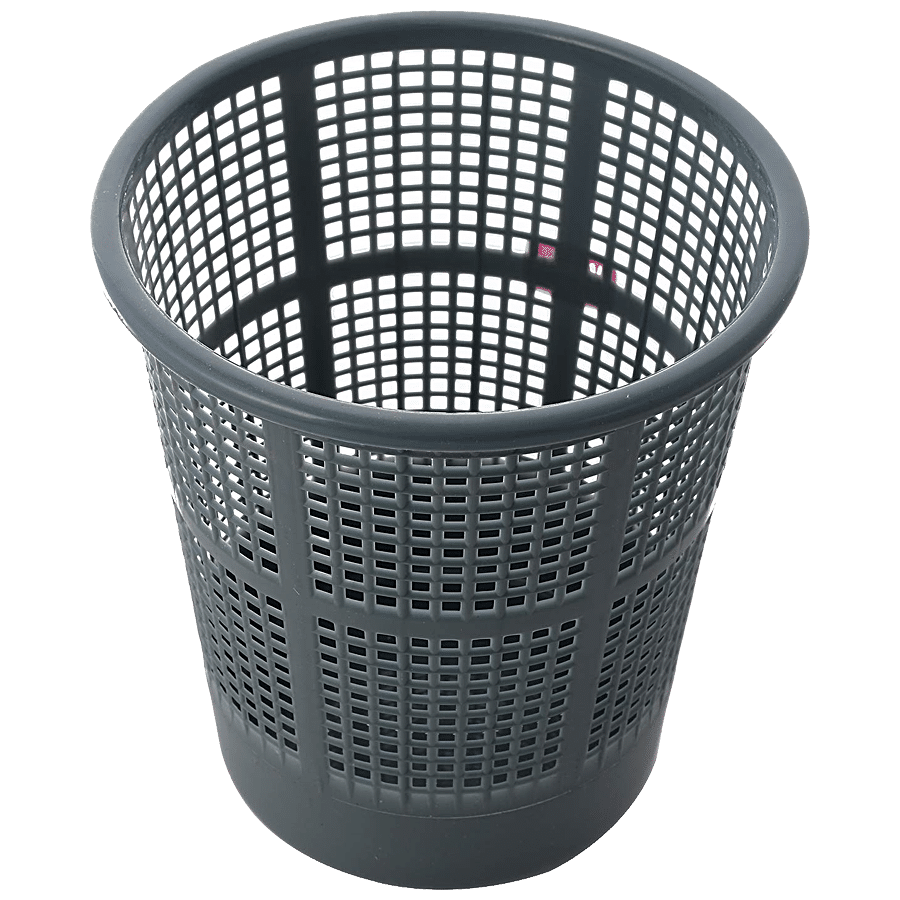 Kuber Industries Plastic Mesh Dustbin/Garbage Bin - CTKTC044504