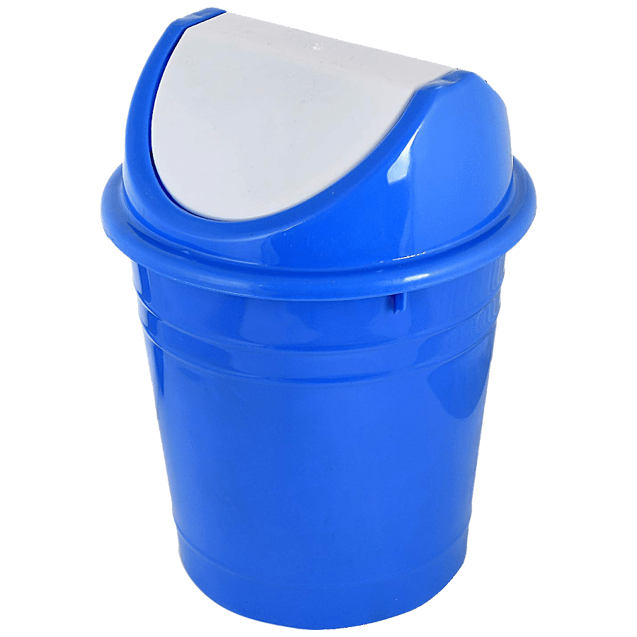 Kuber Industries Plastic Swing Lid Dustbin//Garbage Bin - CTKTC043194