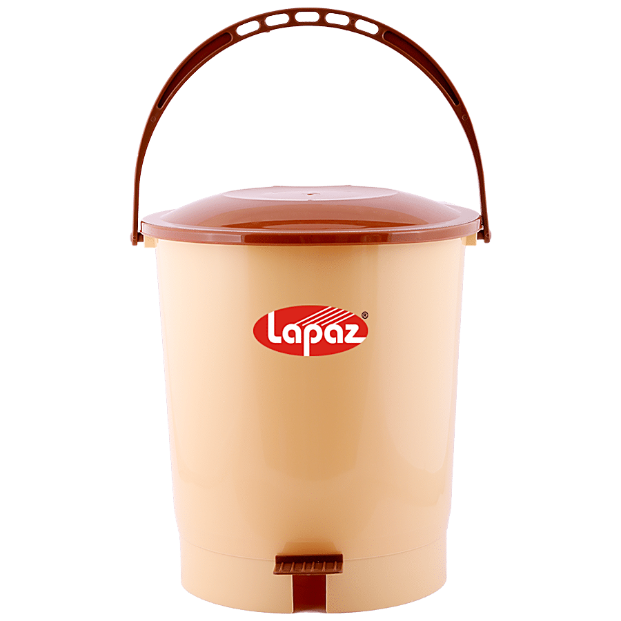 Lapaz Pedal Dustbin - Light Brown