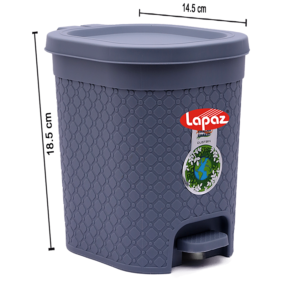 Lapaz Pedal Dustbin - Plastic