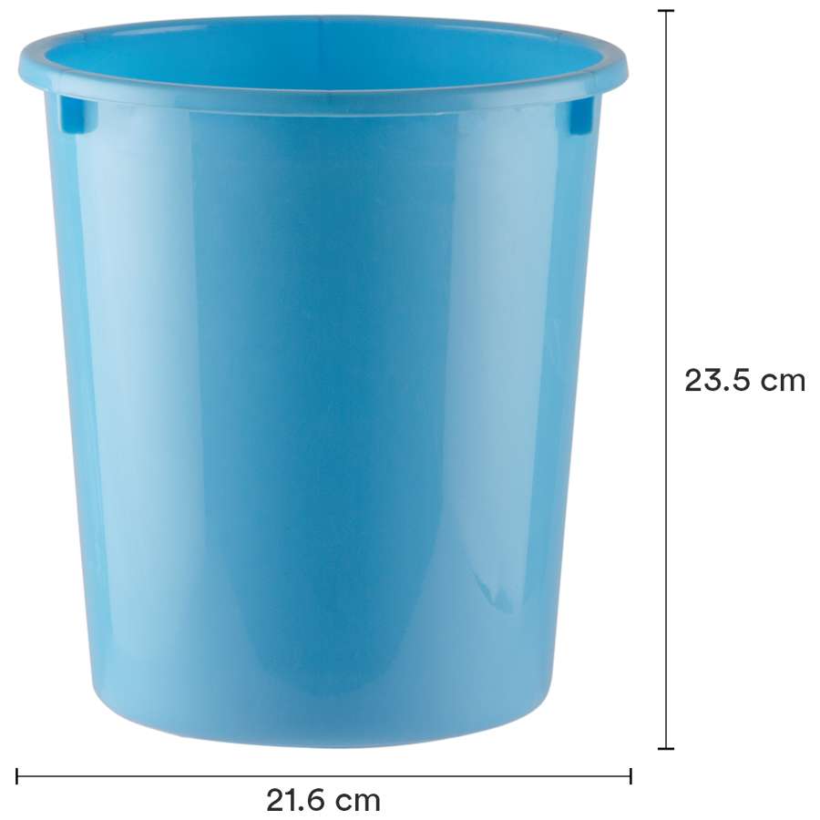 Polyset Embassy Dustbin -  Blue