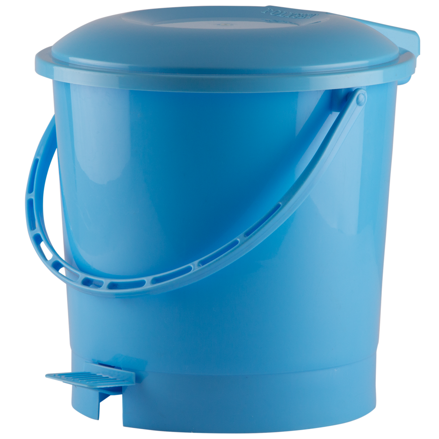 Polyset Super Pedal Dustbin - 7 Plain