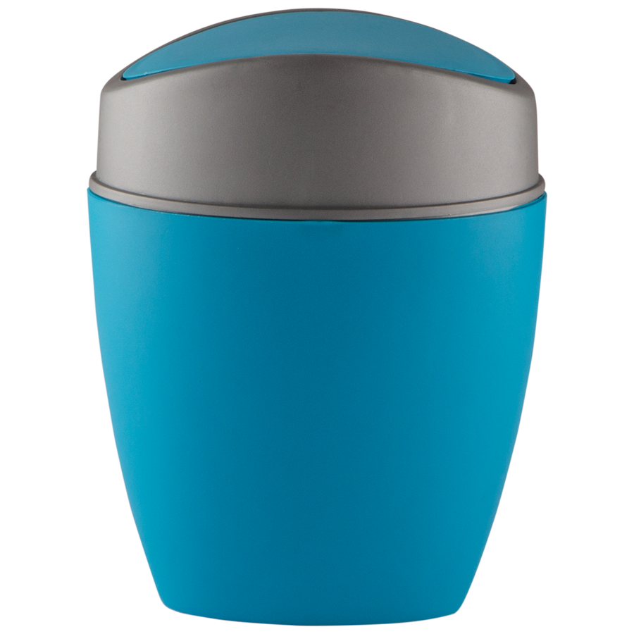 Polyset Tiny Table Top Dustbin - Blue